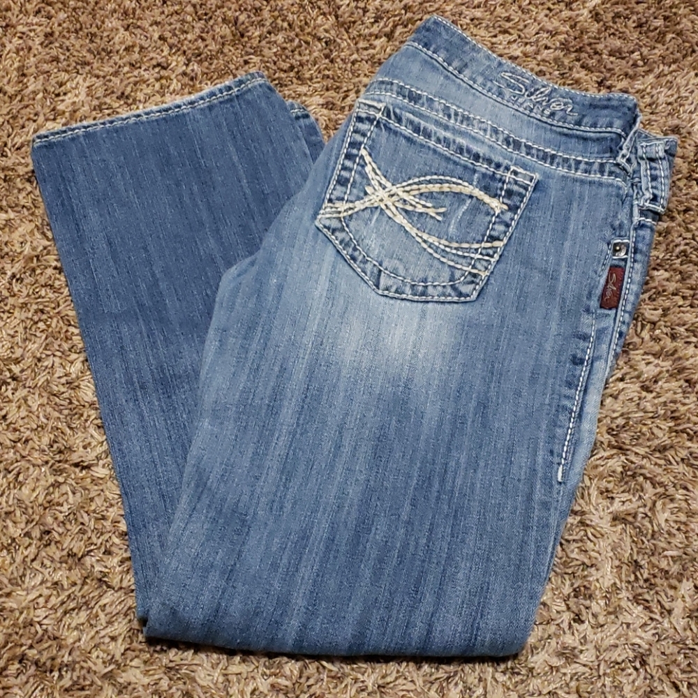 Silver Capris - image 1